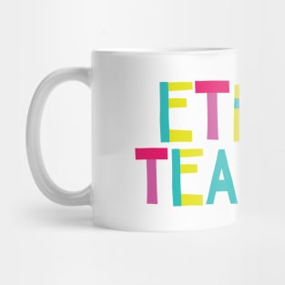 Ethics Teacher Gift Idea Cute Back to School Mug